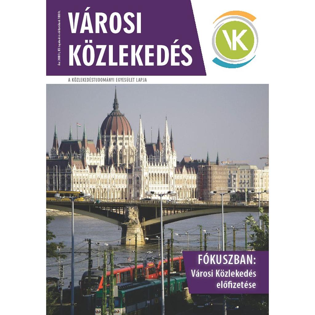 Városi Közlekedés éves megrendelése kézbesítéssel